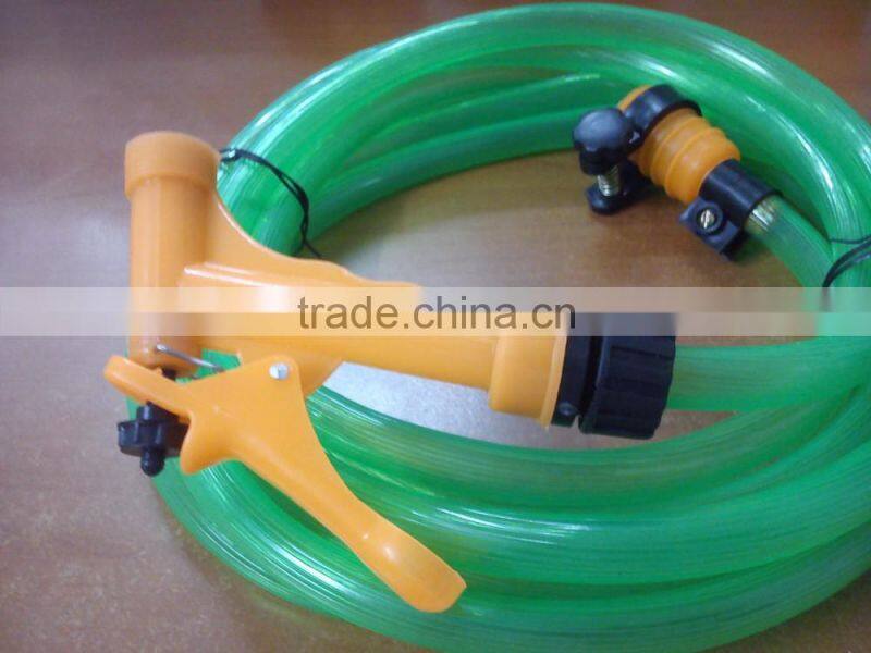 Water gun for cleaning vehicles, watering plants