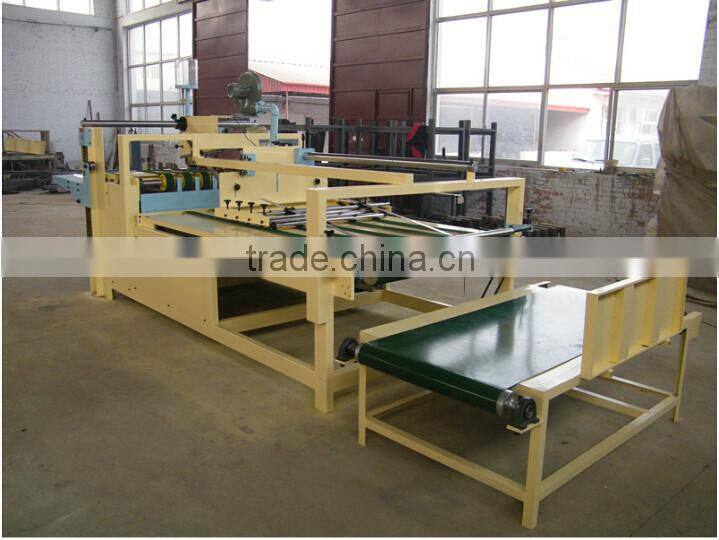corrugated cardboard folding gluing machine in China
