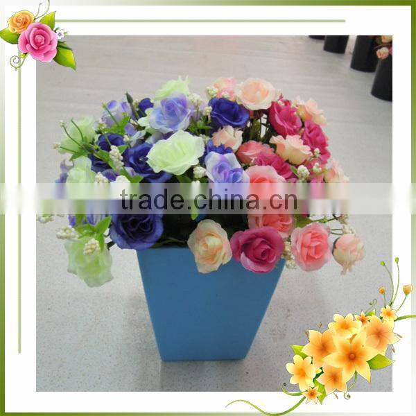 Artificial Glitter Flowers For Christmas Decoration