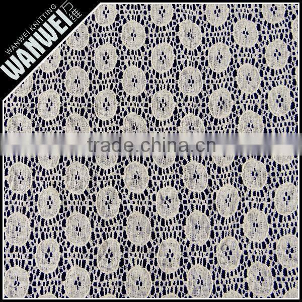 6 Discount Hot Sales High Quality plain color cord lace fabric printing lace for wedding/party african guipure lace fabric 7035