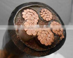 Power copper Cable ---0.6/1KV PVC Insulated cooper conductor