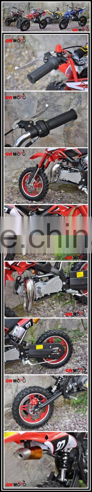 Cheap 50cc pit bike mini children dirt bike 49cc mini cross with easy pull start