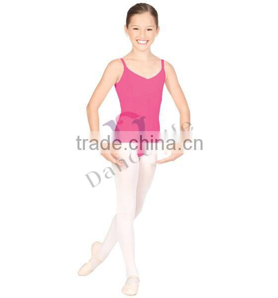 C2040 Rosered girls leotards gymnastics with strapp back kids leotards
