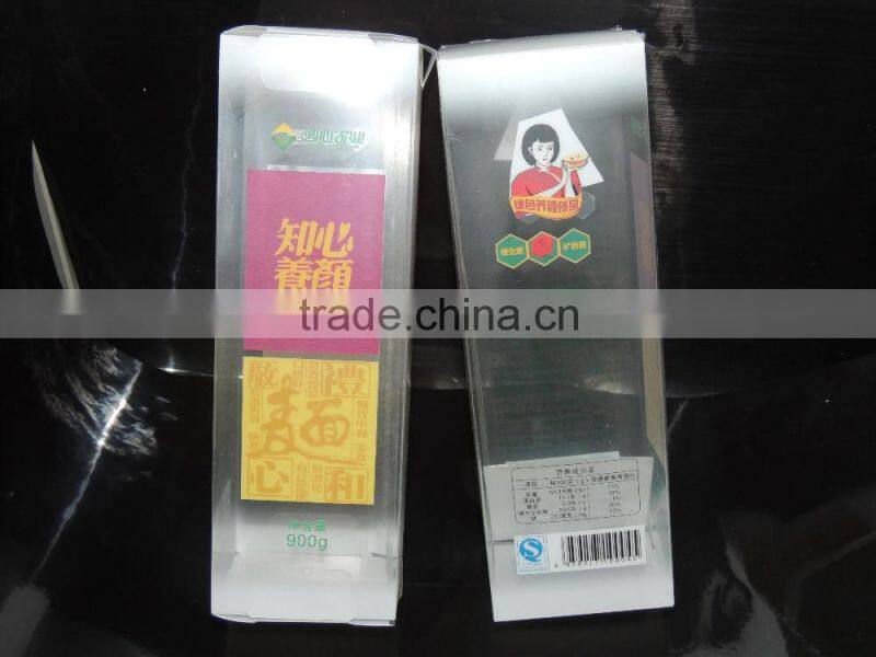 clear plastic box packing