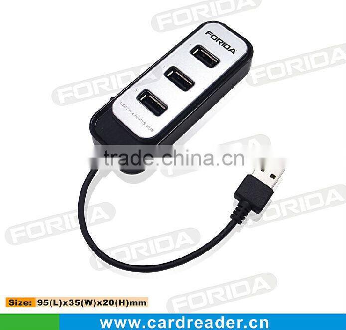 Forida Hot sale 3 ports USB 2.0 HUB mini usb hub