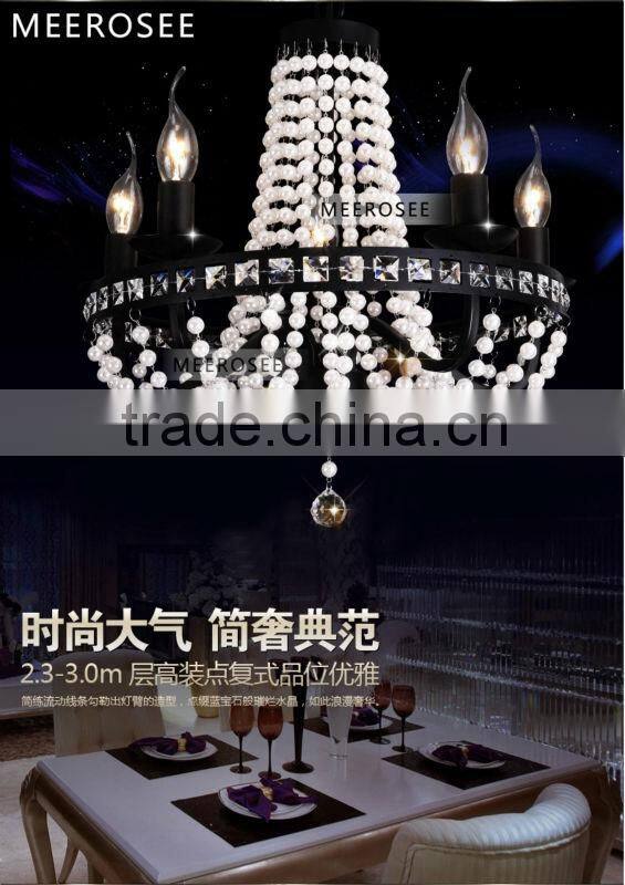High Power Wholesale Crystal Chandelier Modern Light Pendant Lighting Part MD3115 L6