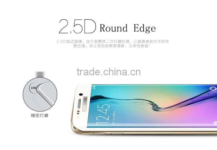 2016 Full Curved Tempered Glass Screen Protector for Samsung Galaxy S6 Edge