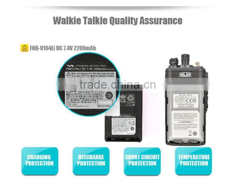 handheld walkie talkie fm transmitter VX-231 ham radio