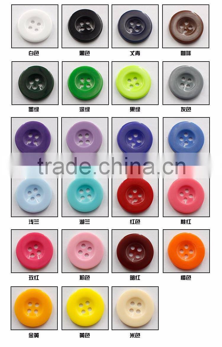Candy colors four eyes button,children resin buttons,15mm handle decoration material