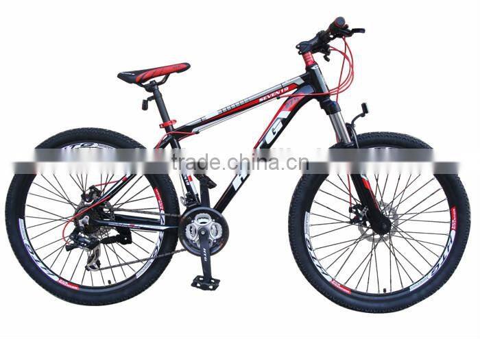 2015 good quality 27.5" alloy suspension mountain bike with disc brake (M-27001A)