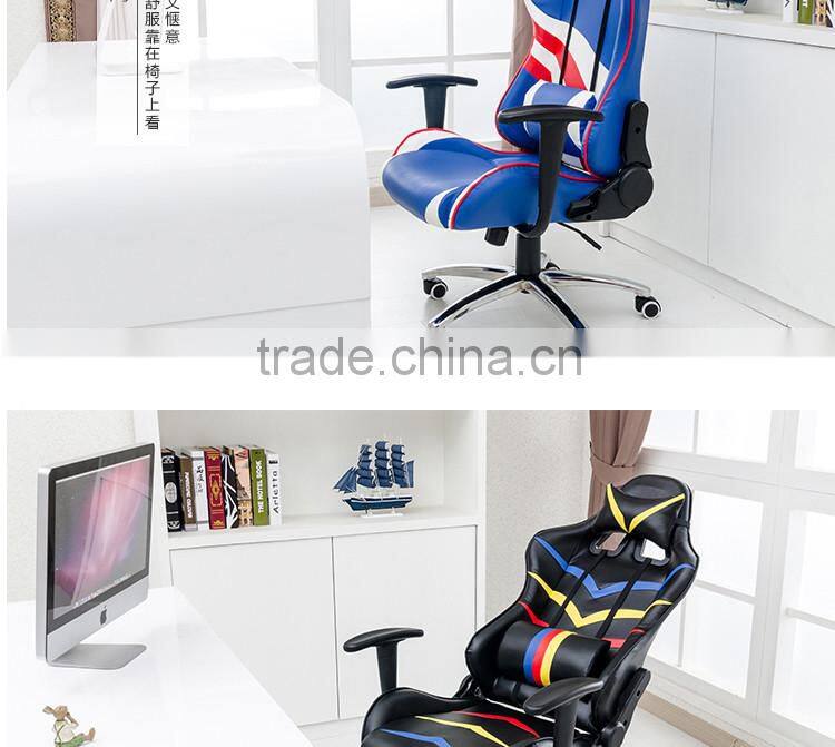 Luxry New style PU leather High quality Gaming racing office chair Y182