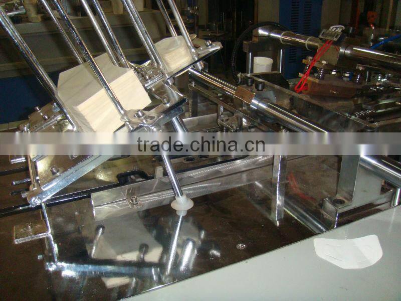 paper cup making machine with handle