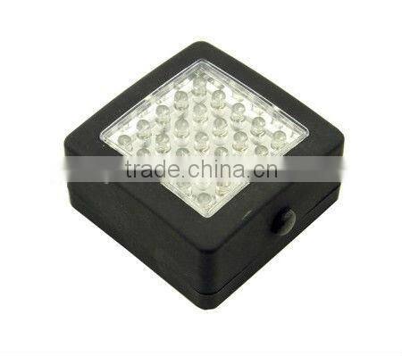 25 LED plastic magnetic LED working light