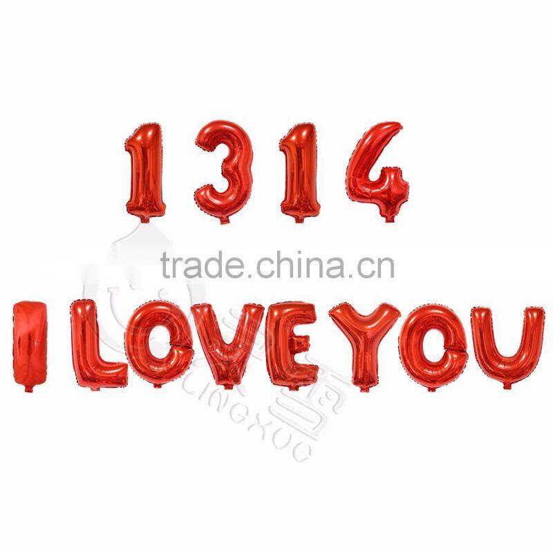 Gold and Silver Alphabet Balloons, Aluminium Foil Letter Balloons