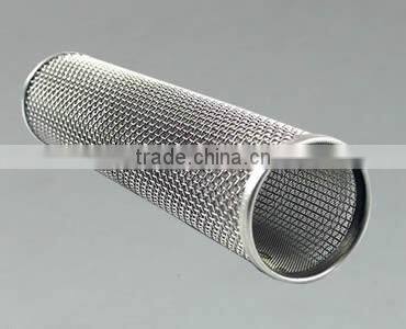 Cylindrical Stainless Steel Filter Strainer