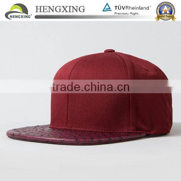 fashion custom plain hip hop cap