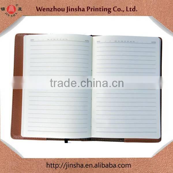 Super quality most popular hardcover notebook/New year day planner/ Handmade personal dairy