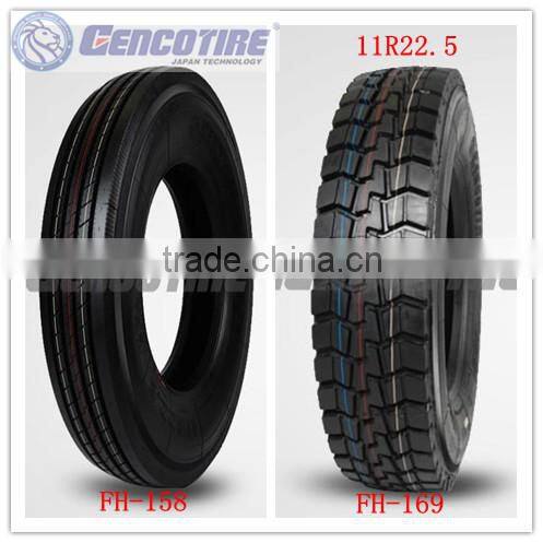 11R22.5 hard rubber heavy dump commercial factory direct tires