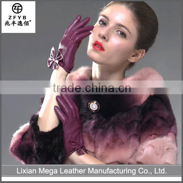 2016 hot selling Goat Skin Leather Glove