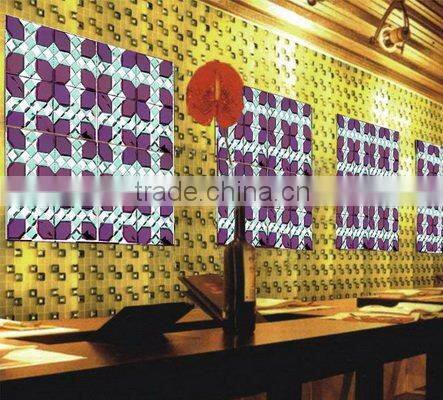 Glass mirror mosaic tile