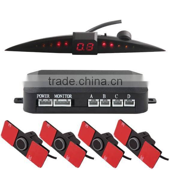 LED colorful disply Parking Lot Sensor Car Reverse Sensor System