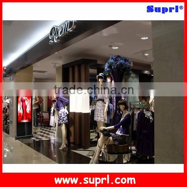 55 inch Vertical LCD Touchscreen Shopping mall kiosk design