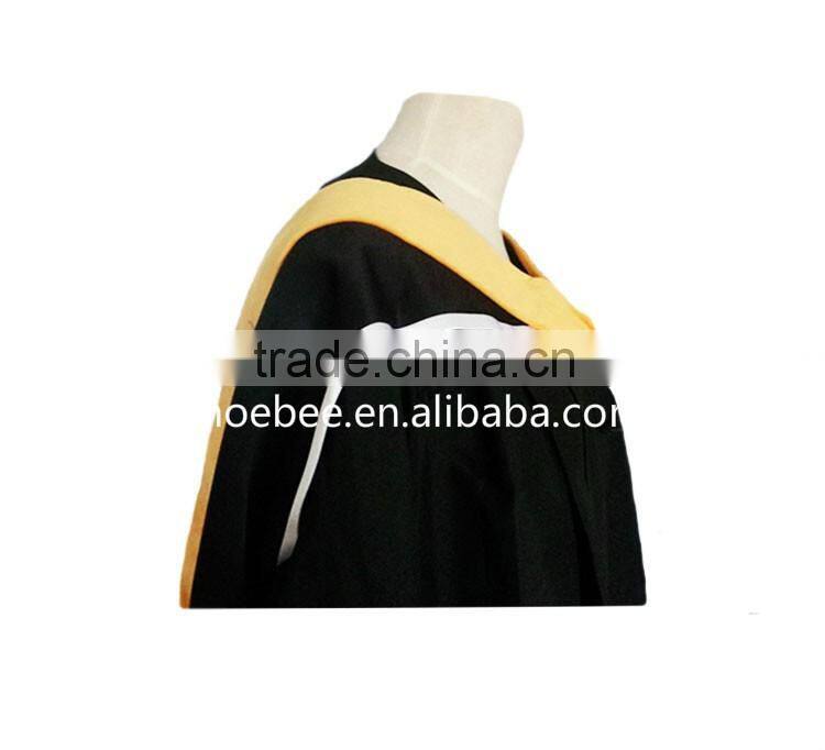 Hot sell English style good quality graduation hoods