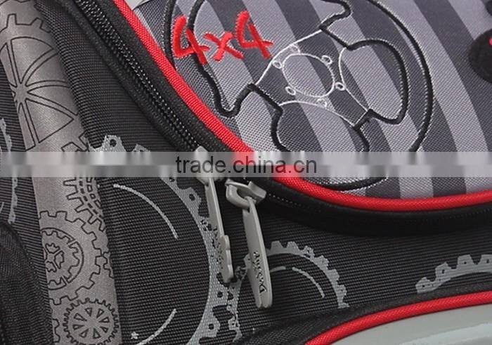 Kids red cars school backpack boy primary school bag