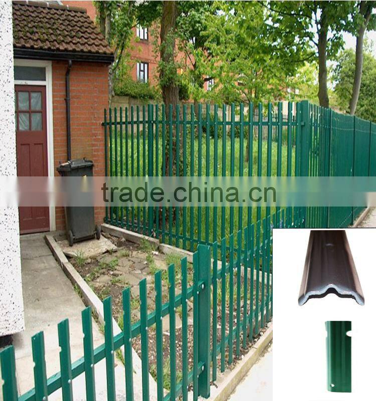 Top quality euro fence mesh/steel palisade fence mesh/palisade fence