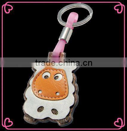 Made in china PU portachiavi,PU key ring,PU keychain