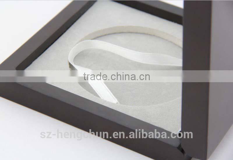 Matt finish MDF wood coin box supplier