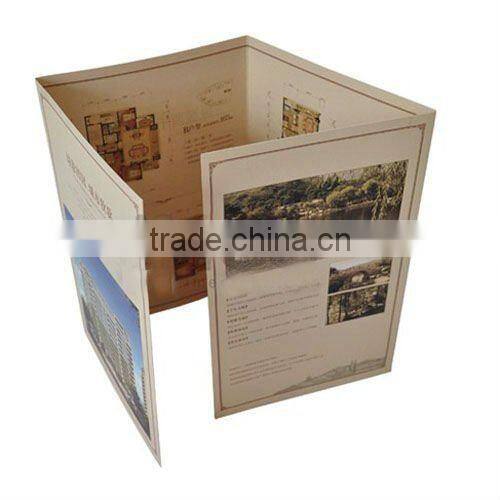 folded flyer leaflet brochure