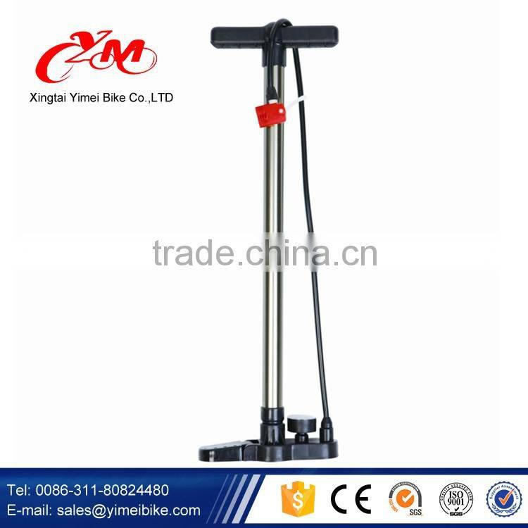 Short multi-function cycle bike pump / price of hand pump CO2 / auto portable bicycle pump hose