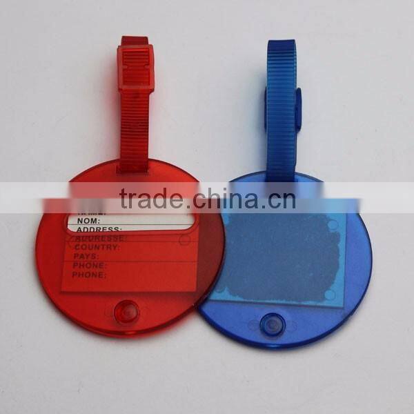Custom Round Tag Luggage Wholesale