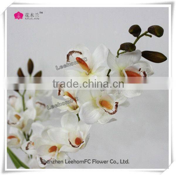 look real dried stem flowers in bottle