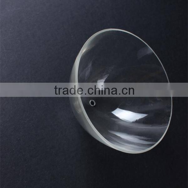 clear factory wholesale glass punching lamp shade & cover for lighting