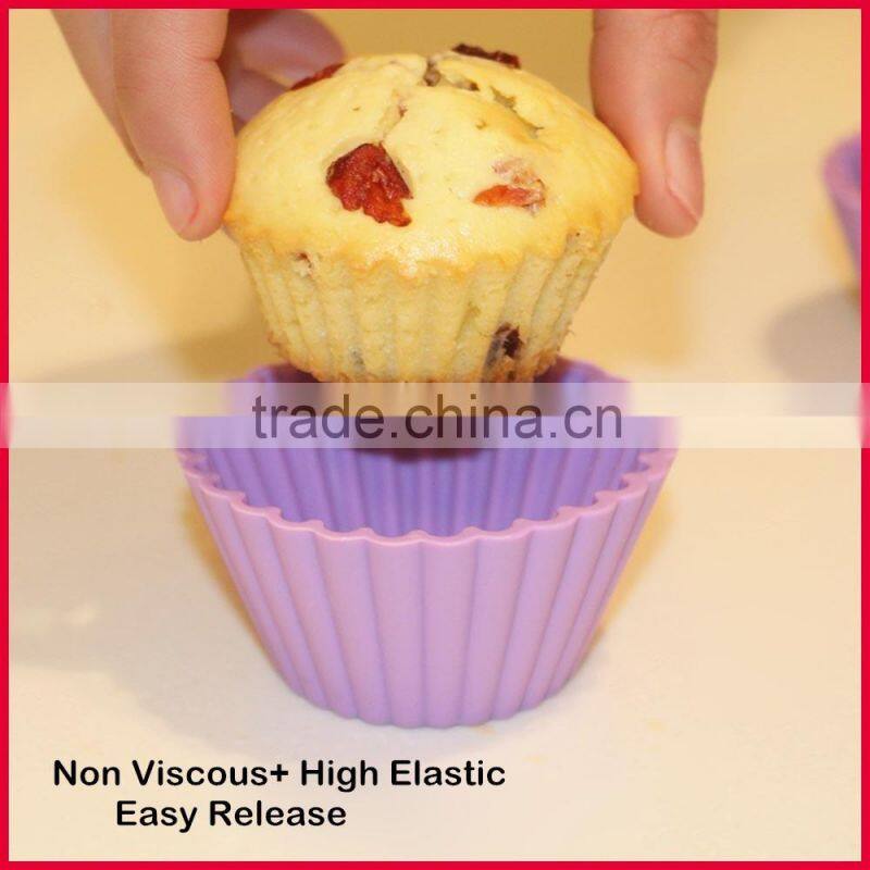 New Colorful Baking Tools Silicone Cup Mold
