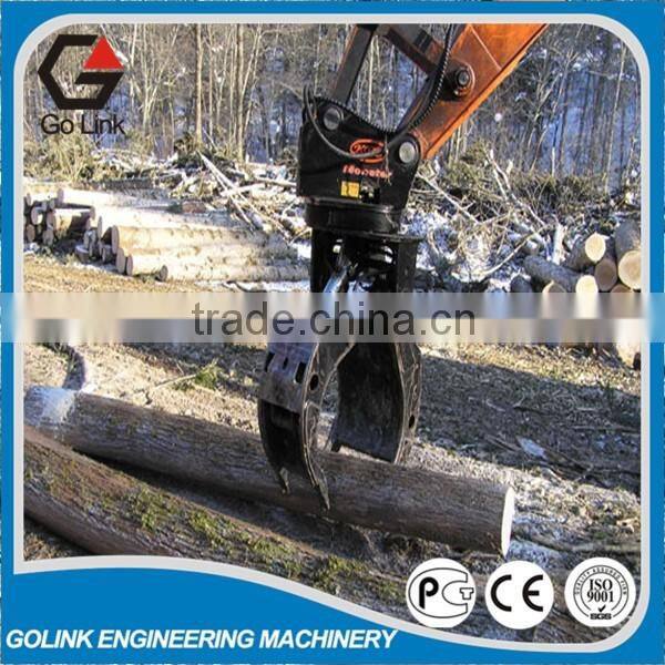 widely used hydraulic rotator timber grab for tractor