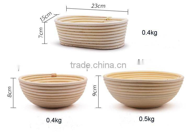 Used for the rising or proofing bread dough banneton proofing basket