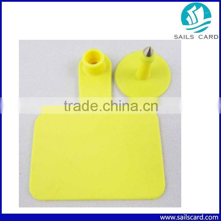 75mm*60mm plastic ear tag for livestock management