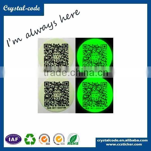 glow in the dark sticker paper,fluorescent alphabet or letter sticker labels