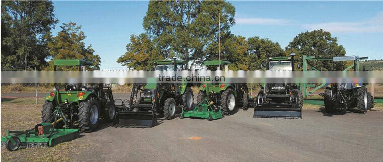 High quality TZ-4 55HP 4WD Foton Farm Tractor Front end loader for sale