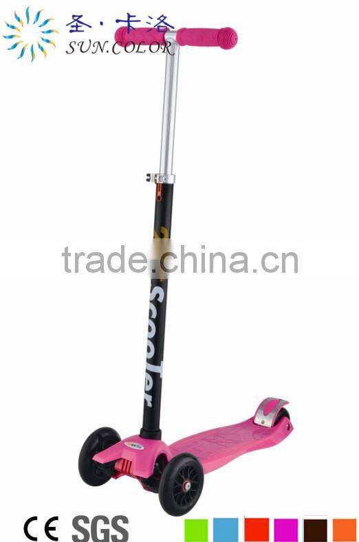 scooter kids hot high quality mini micro kids scooter with three PU wheel in manufctory