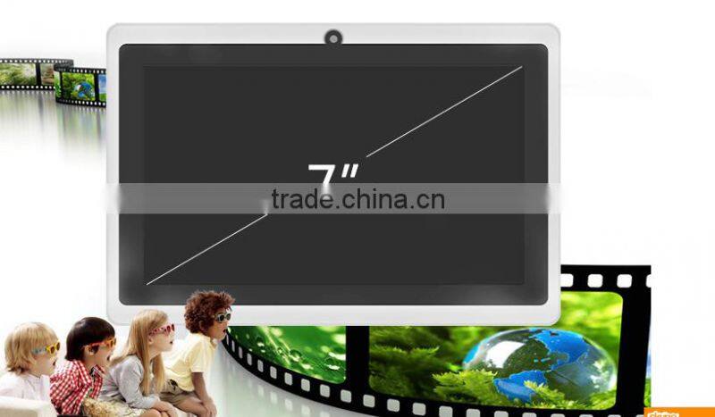 Q88 7" display Allwinner A33 WIFI 3G Android tablet pc tablets