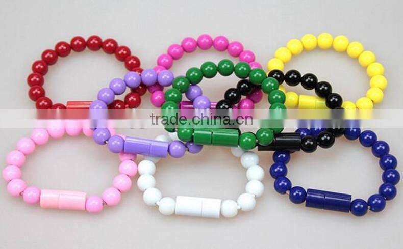ShenZhen Cheap price bracelet cable micro USB wristband bracelet data cable creative charging USB cable line