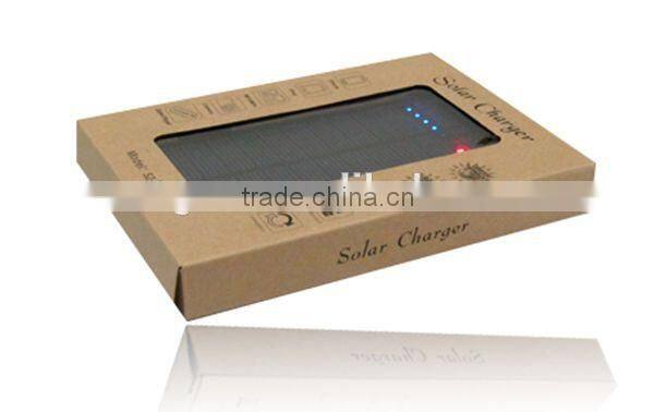 factory supply single crystal solar power bank,single crystal solar charger,single crystal solar charging mobile battery