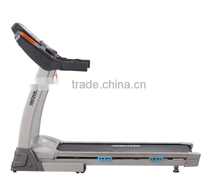 DC 2.5hp 1550x540mm running belt iphone ipad chargable treadmill fitness equipment
