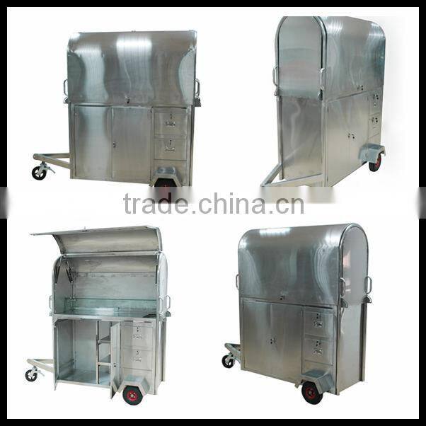 hot dog mobile fast food churros cart truck for crepe maker sale