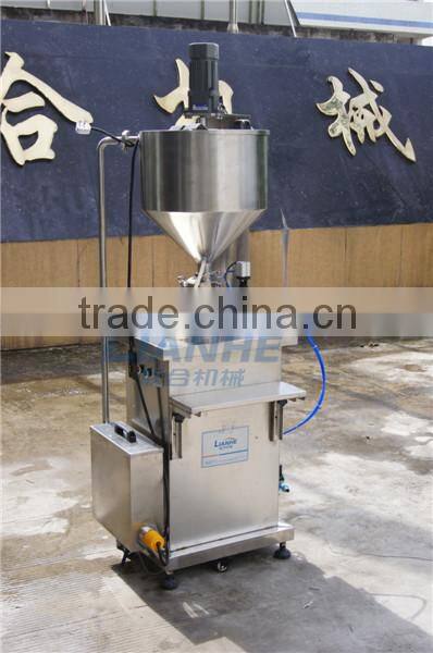Semi automatic heat and filling machine/paste filling machine/cream filling machine/honey liquid filler