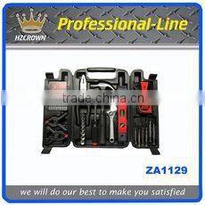 129pcs hand tools of set household repair tools
